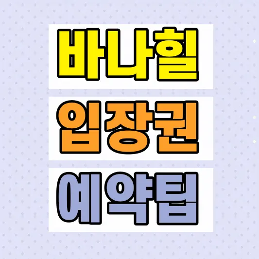 다낭 바나힐 입장권 가격